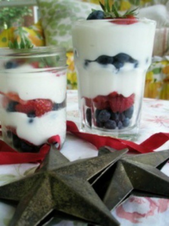 Festive Berry Parfaits