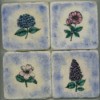 Painted Coaster Tiles