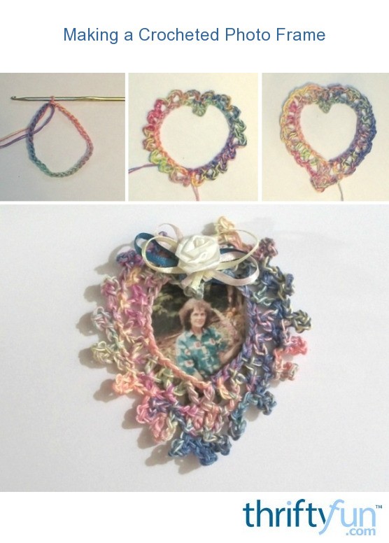 Making a Crocheted Photo Frame ThriftyFun