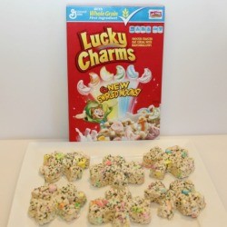 Lucky Charms shamrocks