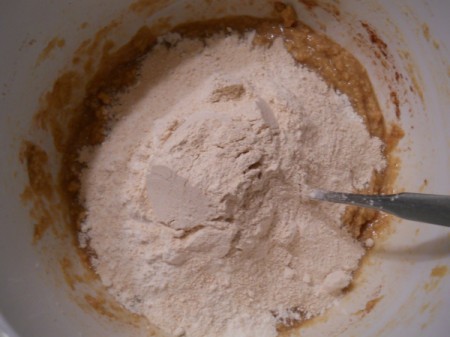 Add flour.