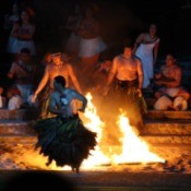 Hawaiian Fire Dancers