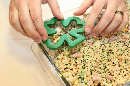 Shamrock Shaped Treats