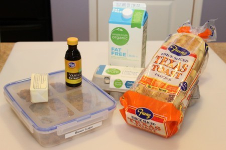 french toast ingredients