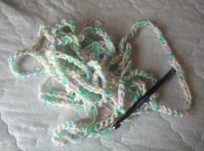 Crochet chain.