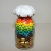jar filled with candy and topped with a cloud