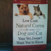 Book titled "Low Cost Natural Cures for your Dog And Cat"