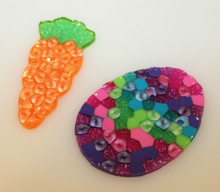 carrot and easter egg