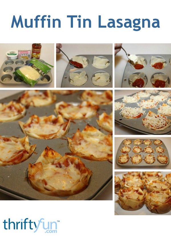 Muffin Tin Lasagna Recipes ThriftyFun