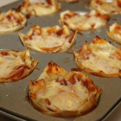 muffin tin lasagna