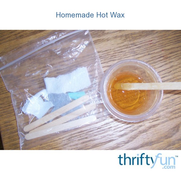 Homemade Hot Wax for Eyebrows ThriftyFun
