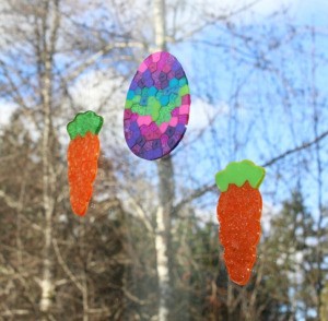 Easter Suncatchers Finished