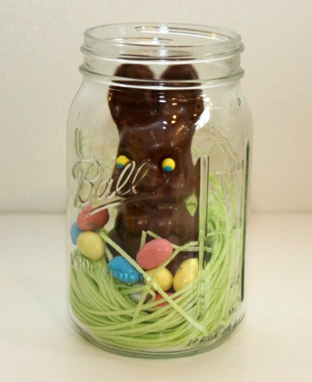 Chocolate Bunny in a Jar | ThriftyFun