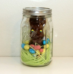 bunny in a jar