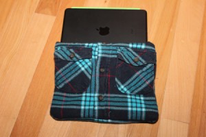 Pad in shirt case.