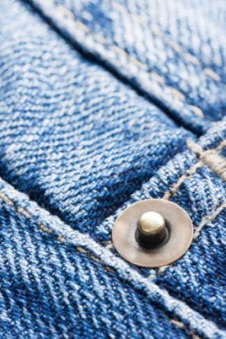 rivets on jeans