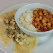 Chickpea Masala in a bowl