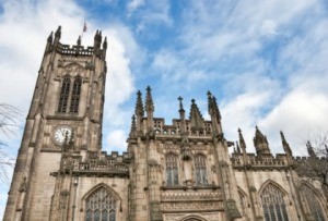 Manchester Cathedral in England