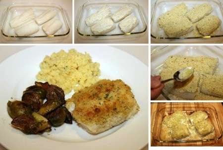 Panko Crusted Cod