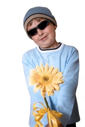 Boy With Thoughtful Gift