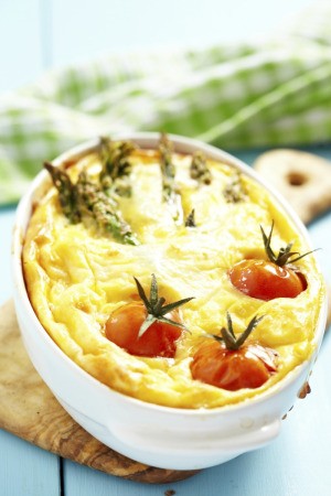 Baked Egg in Casserole Dish