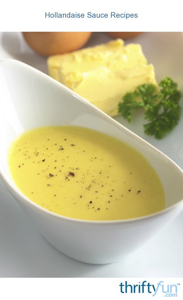 Hollandaise Sauce Recipes ThriftyFun