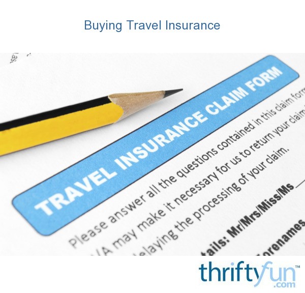 Buying Travel Insurance