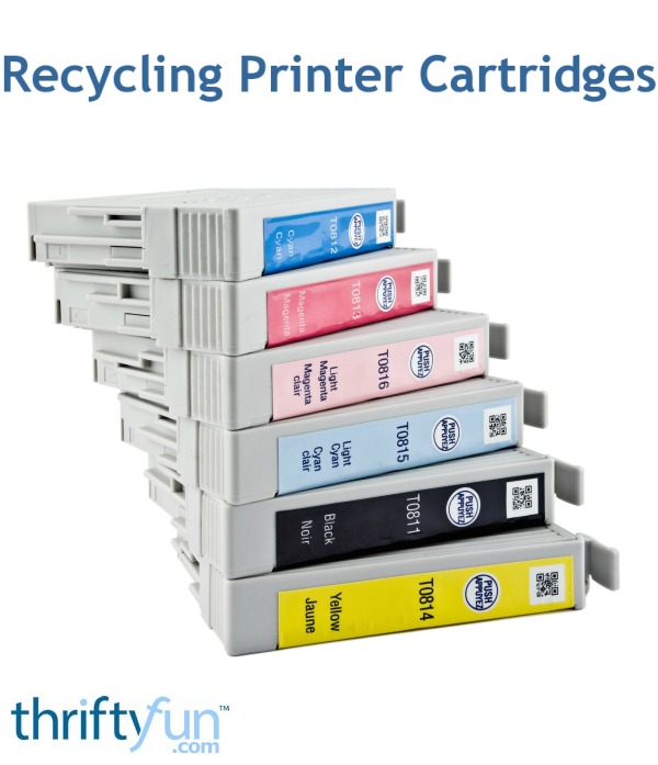 Recycling Printer Cartridges ThriftyFun