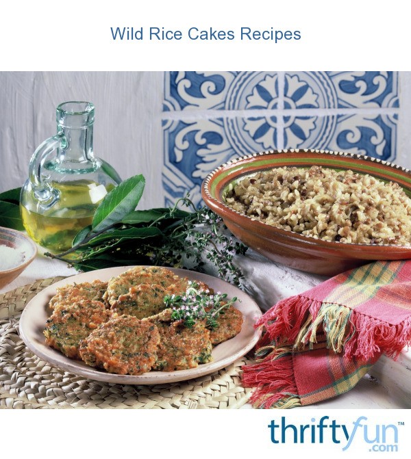 Wild Rice Patty Recipes ThriftyFun