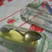 Silverware for Butter Dish Handle