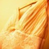 Yellowed Wedding Dress