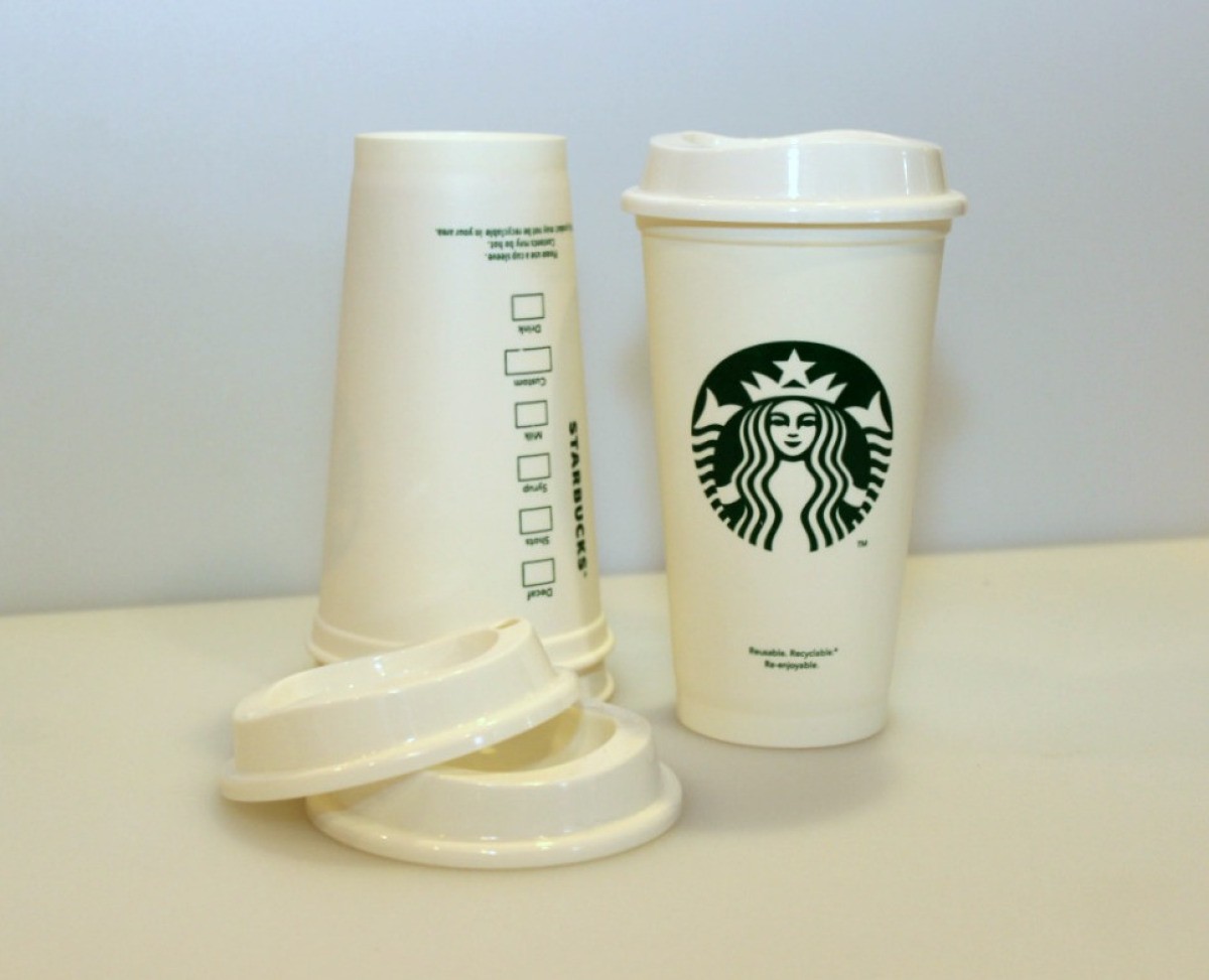 are starbucks reusable cups dishwasher safe