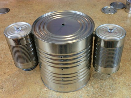 Making A Tin Can Robot 