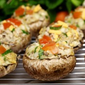 Stuffed Portabella Mushrooms