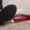 Drink Stain on Carpet