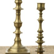 brass candle sticks