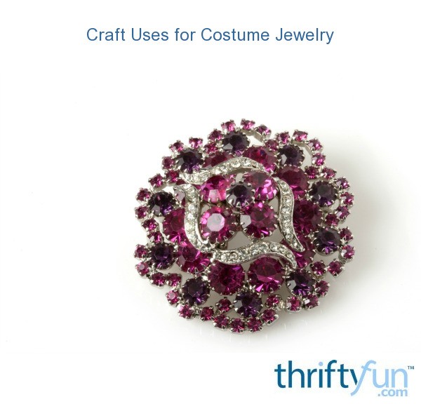 Craft Uses for Costume Jewelry ThriftyFun