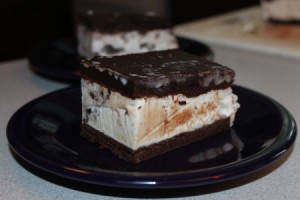 Fudge Brownie Ice Cream Sandwiches