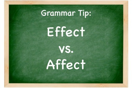 "Affect" vs "Effect"
