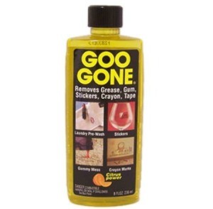Goo Gone, cleaner used for removing price tags.