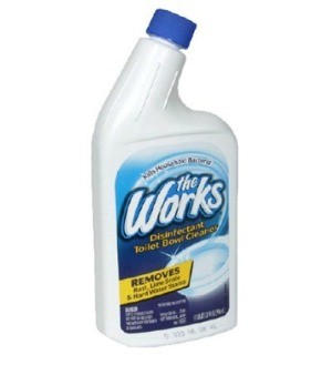 "The Works" Toilet Bowl Cleaner