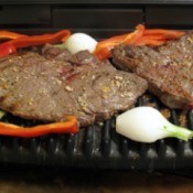 Steaks on George Foreman Grill