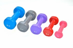 Organized Dumbells