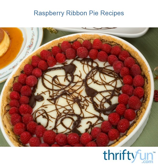 Raspberry Ribbon Pie Recipe