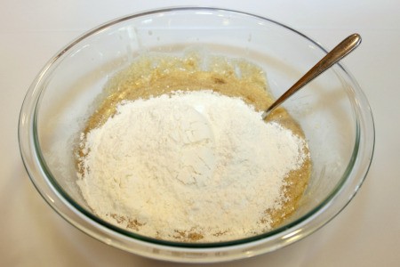 add flour mixture