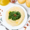 Fava Bean Puree with Spinach Topping