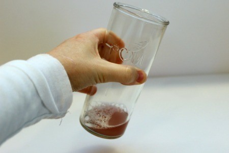 mixing ingredients