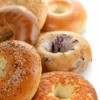 A variety of bagels.