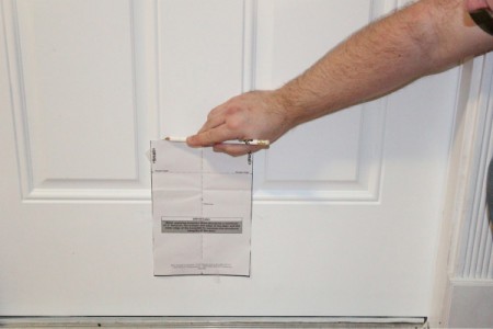 Placing the Template