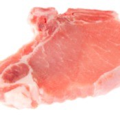 thawed pork chop